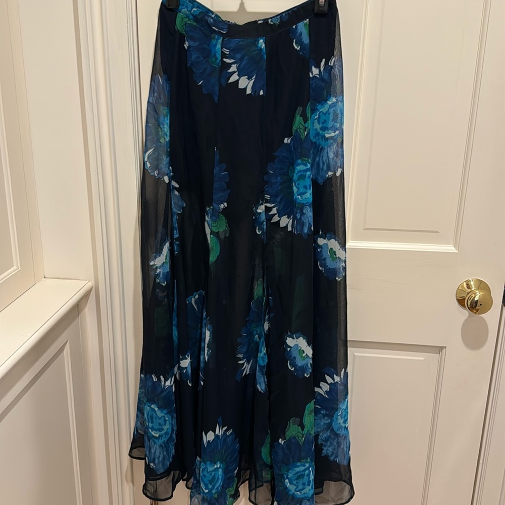 Reformation sheer skirt